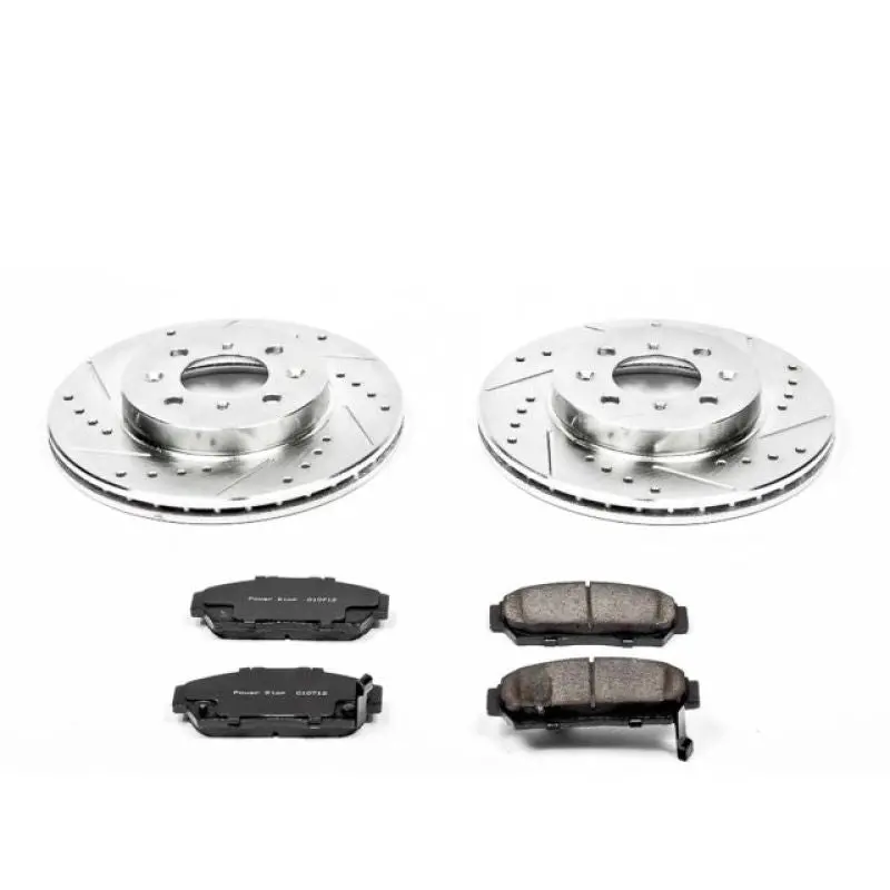 Power Stop 94-01 Acura Integra Front Z23 Evolution Sport Brake Kit 1