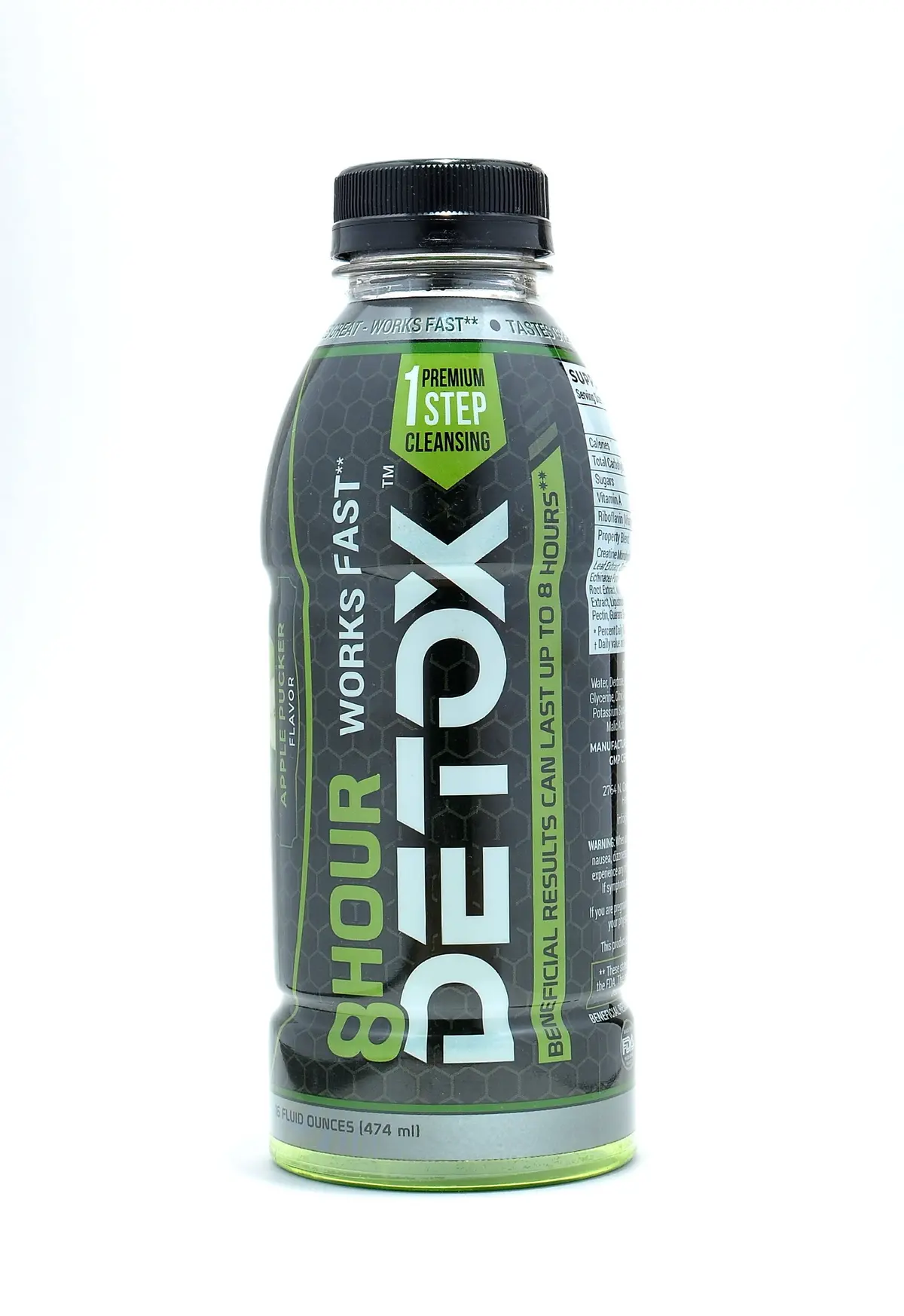 8 Hour Detox 16Oz - Apple Pucker 1