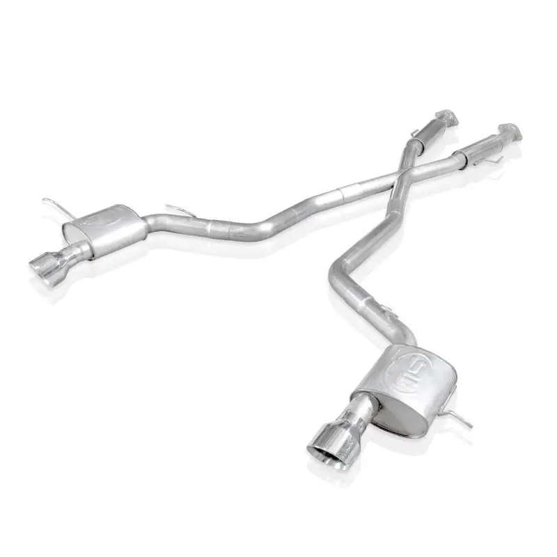 Stainless Works 2012-17 Jeep Grand Cherokee 6.4L Catback Chambered Mufflers X-Pipe 2