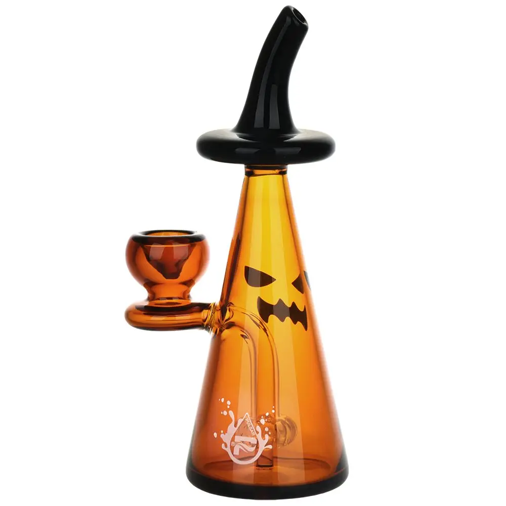 Pulsar Witching Season Glass Bubbler - 6.5" 2