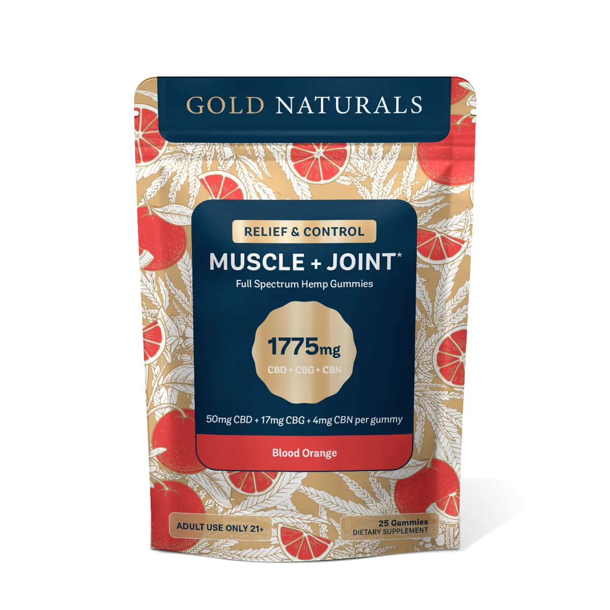Gold Naturals Muscle + Joint Gummy 1