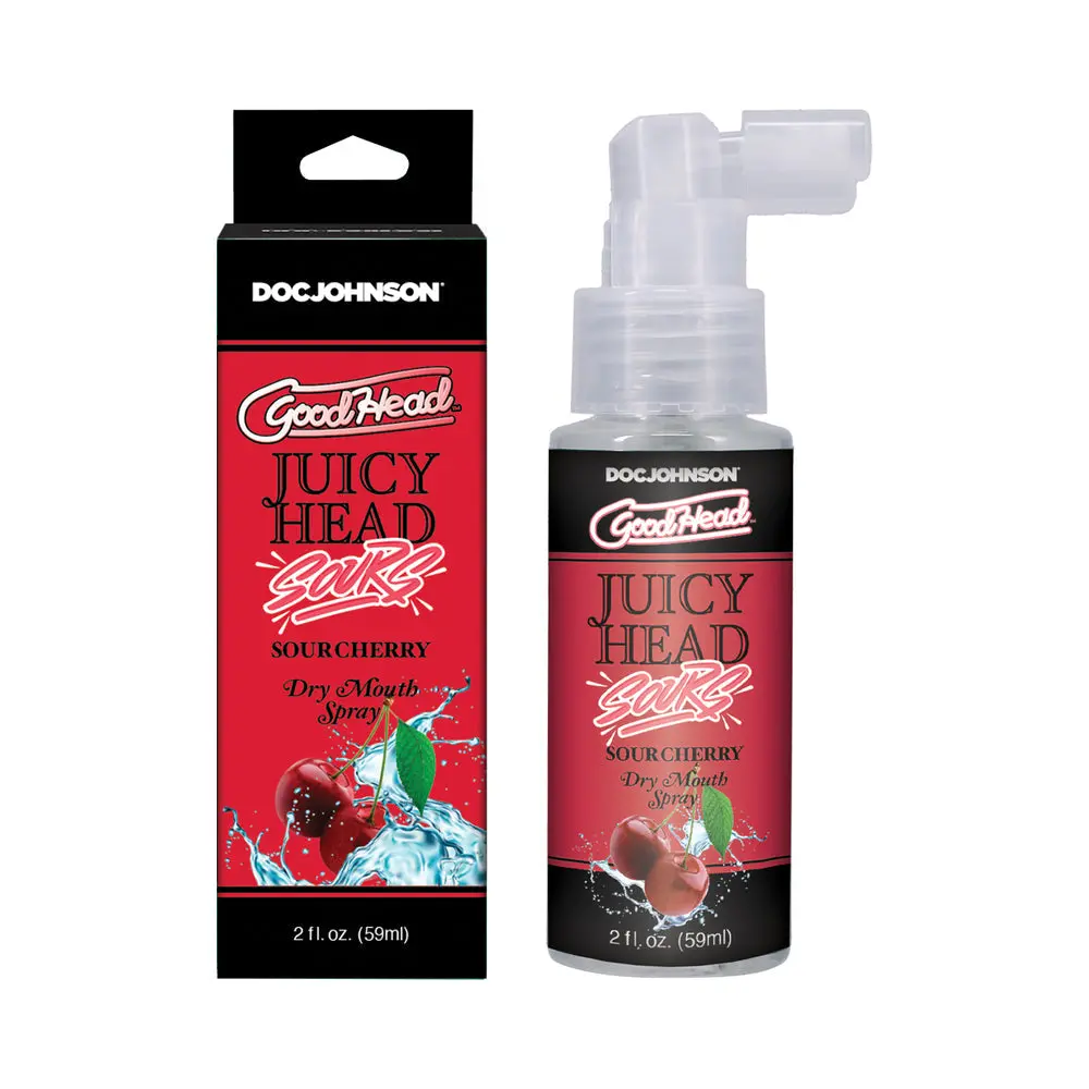 Goodhead Juicy Head Dry Mouth Spray Sour Cherry 2 Oz. 1