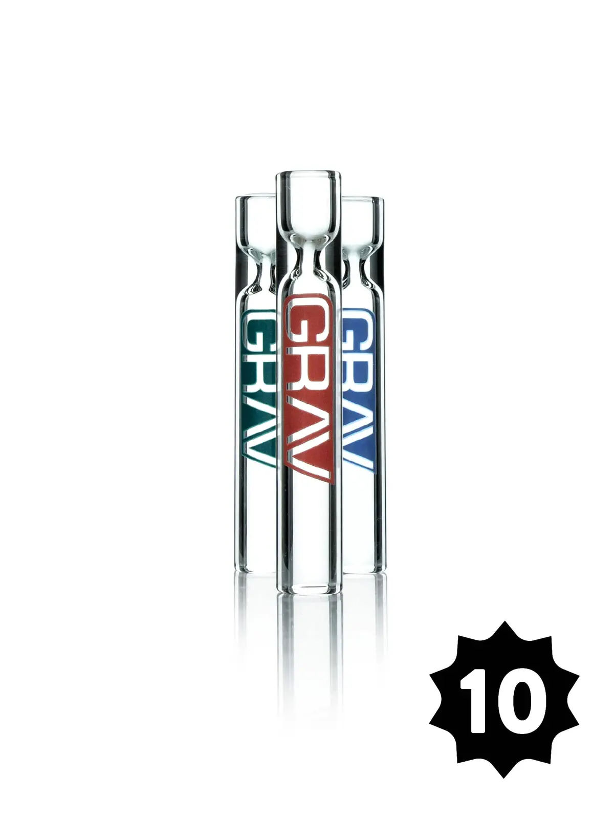 Grav® Clear 9Mm Taster - Pack Of 10 1
