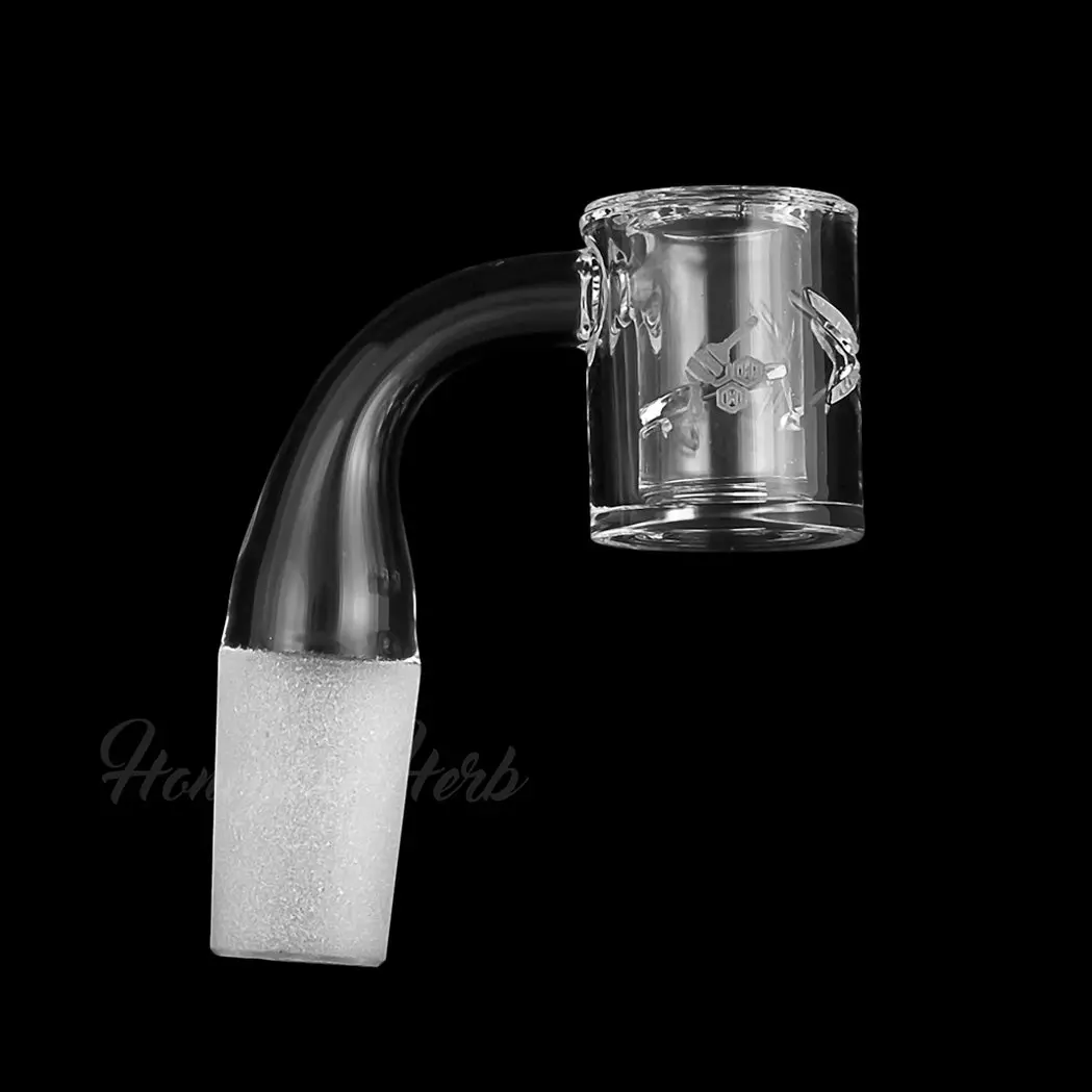 Honey Chamber Quartz Banger - 90° Degree | Yl 3