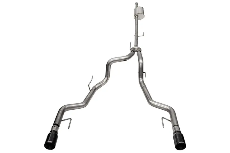 Corsa 2022-2024 2023 Ford F-150 Supercrew/5.5Ft Bed 5.0L V8 Sport Cat-Back Dual Rear Exit-Black Pvd 1