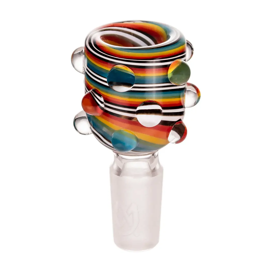Mj Arsenal Hobnail Rainbow Bowl 1