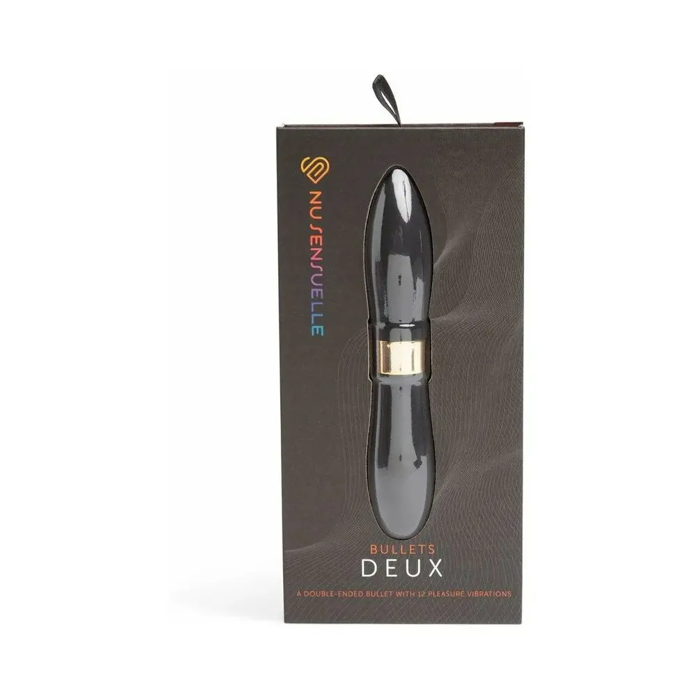 Nu Sensuelle Double-Ended Deux Bullet Black 1