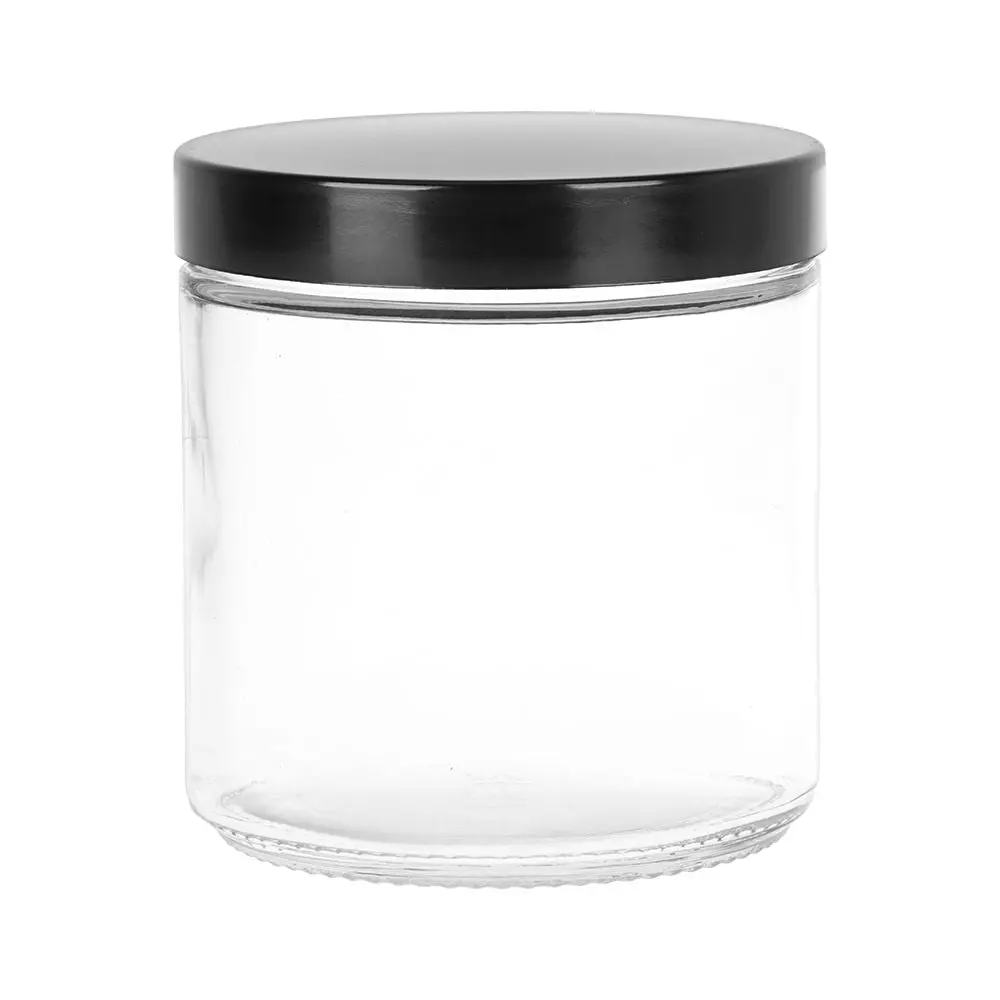 Clear Screw-Top Jar - 3.75" X 3.5"/ X-Large 1