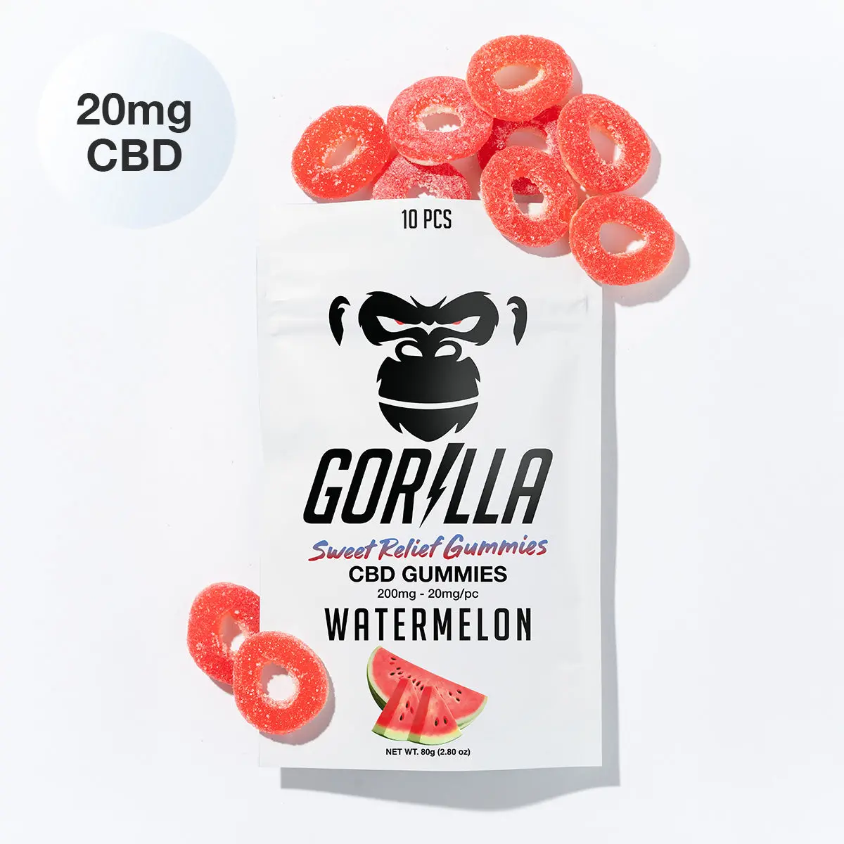 Cbd Gummies - 20Mg (10Pc) 4