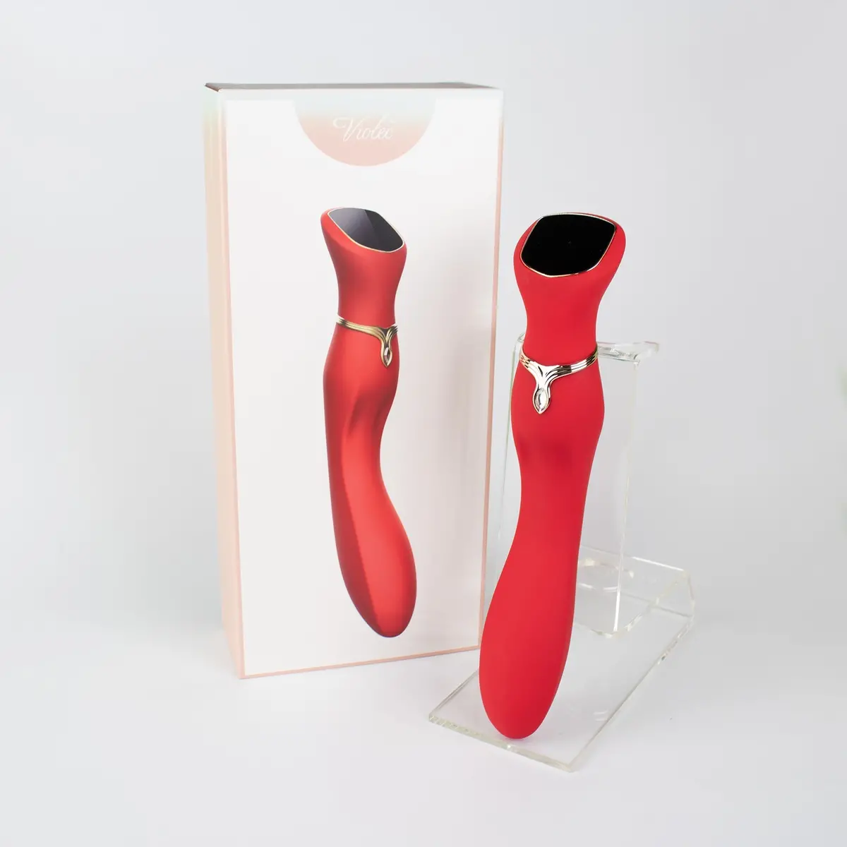Chance Touch Screen G-Spot Vibrator In Red 1