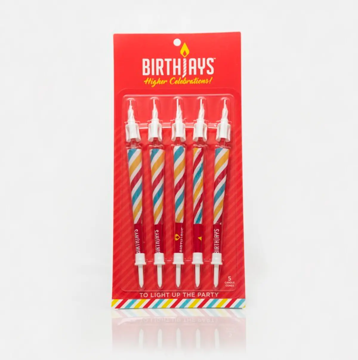 Birthjays Pre Rolled Cones (5 Joint Birthday Candles) 1