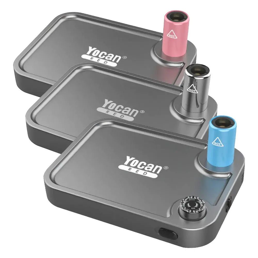 Yocan Red Slate 2-In-1 Torch And Tray | 5.7" X 4.1" 1