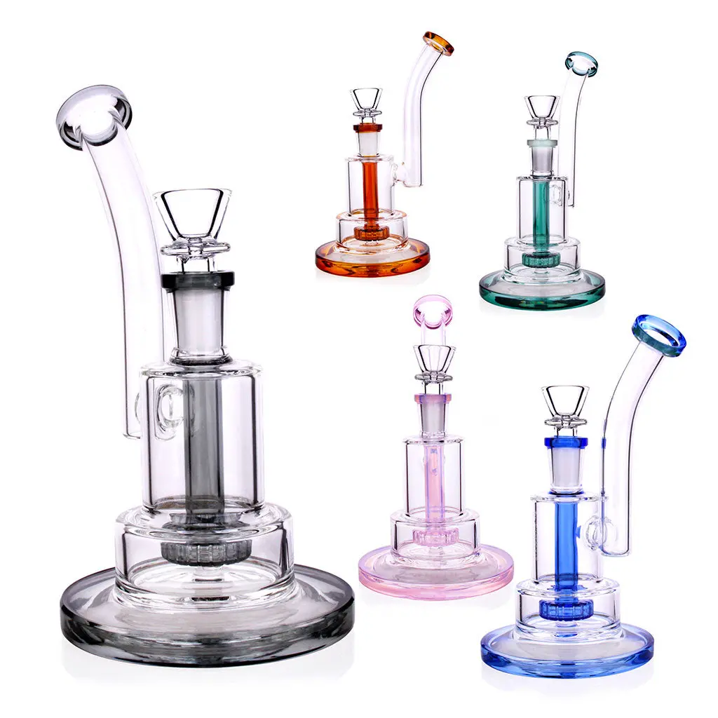 Stacked Chamber Showerhead Perc Bong 1