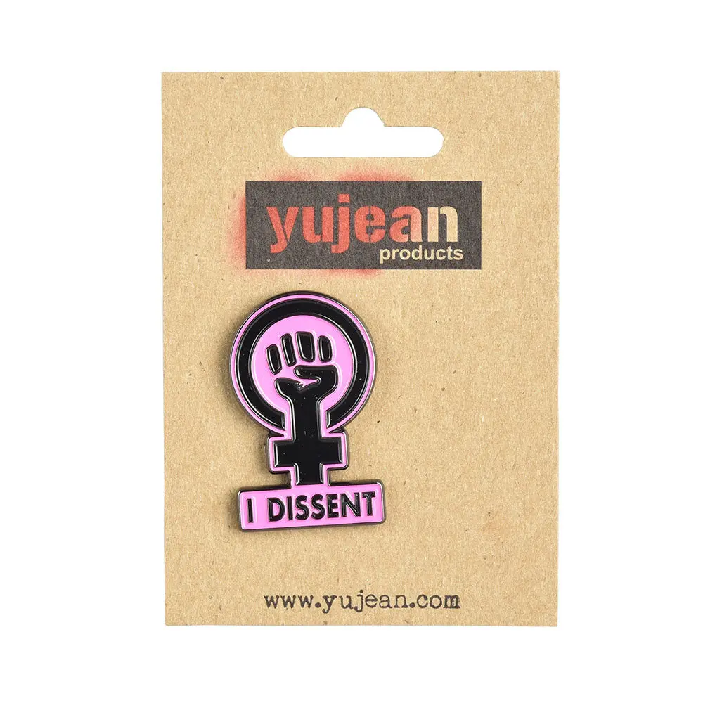 I Dissent Enamel Pin - 1.5"X0.9" 1