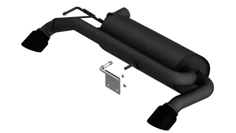 Borla 21-22 Ford Bronco 2.7L V6 4Wd S-Type Axle Back Exhaust W/ Black Coated Tips 1