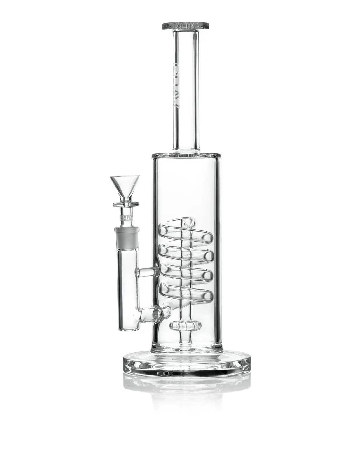 Grav® Clear Coil Showerhead Water Pipe 1