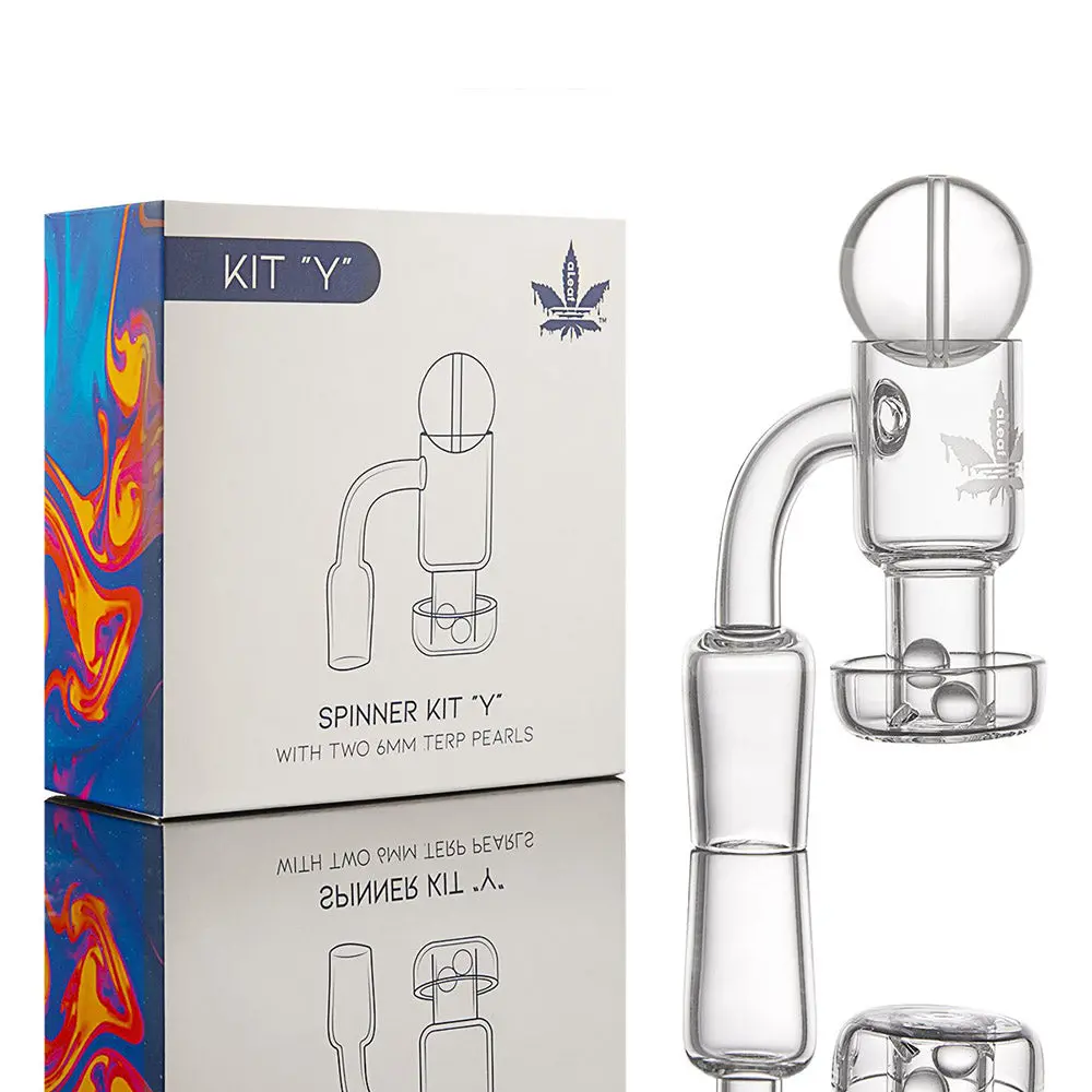 Aleaf Quartz Banger Spinner Kit - Y / 14Mm M 1
