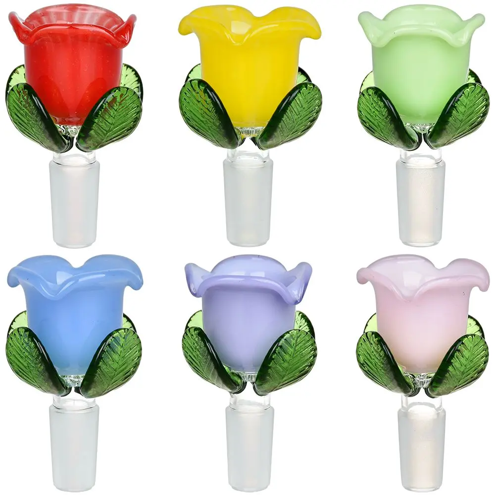 Colorful Roses Herb Slide - 14Mm M / 6Ct 1