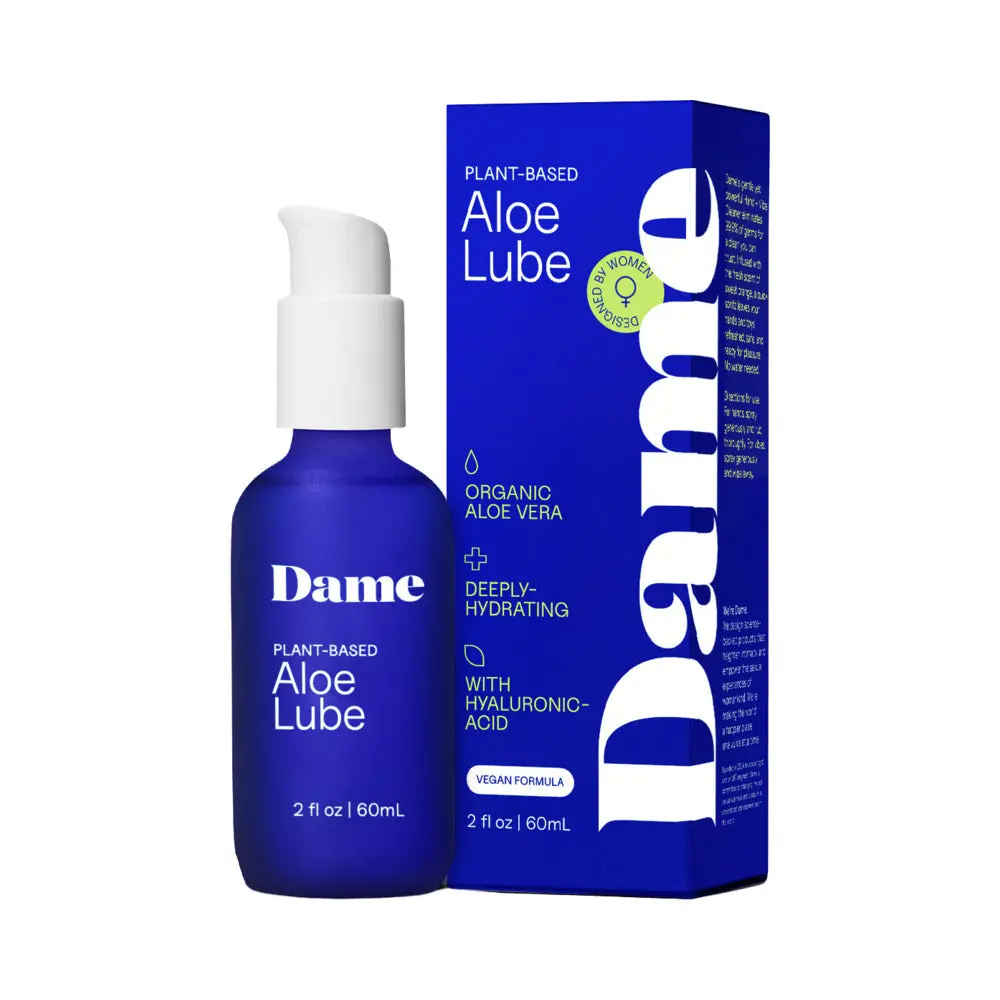 Dame Aloe Lube Personal Lubricant 2 Oz. 1