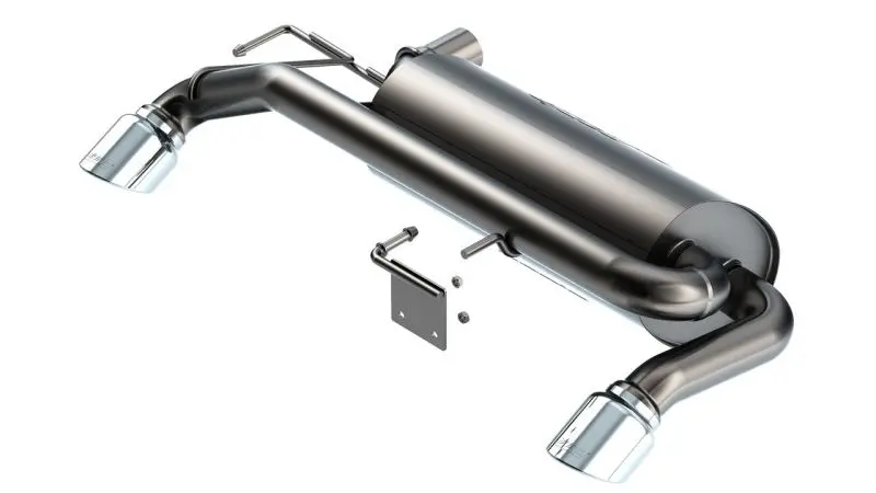 Borla 21-22 Ford Bronco 2.7L V6 4Wd S-Type Axle Back Exhaust W/ Bright Chrome Tips 1