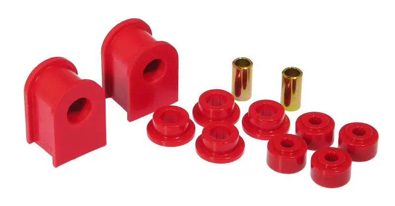 Prothane 75-98 Ford Truck S/B & E/L Bush - 7/8In (For 2.5In Frames / Stud To Eye End Links) - Red 1