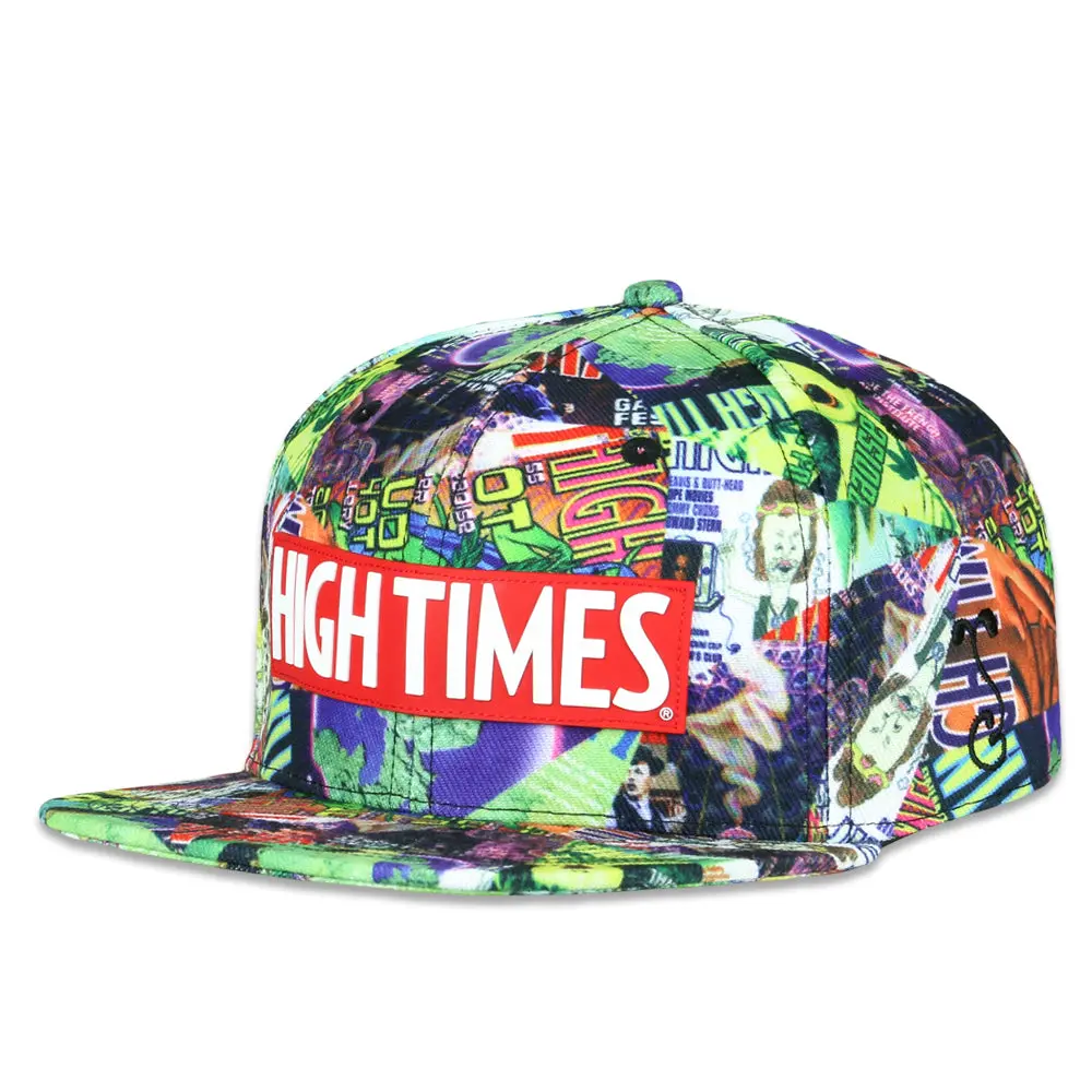 Grassroots High Times Covers Snapback Hat 1