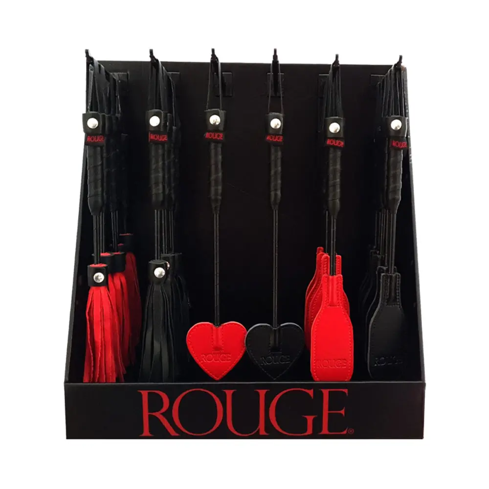 Rouge Mini Crops & Flogger Counter Display 6 Of Each 36-Piece Display 1