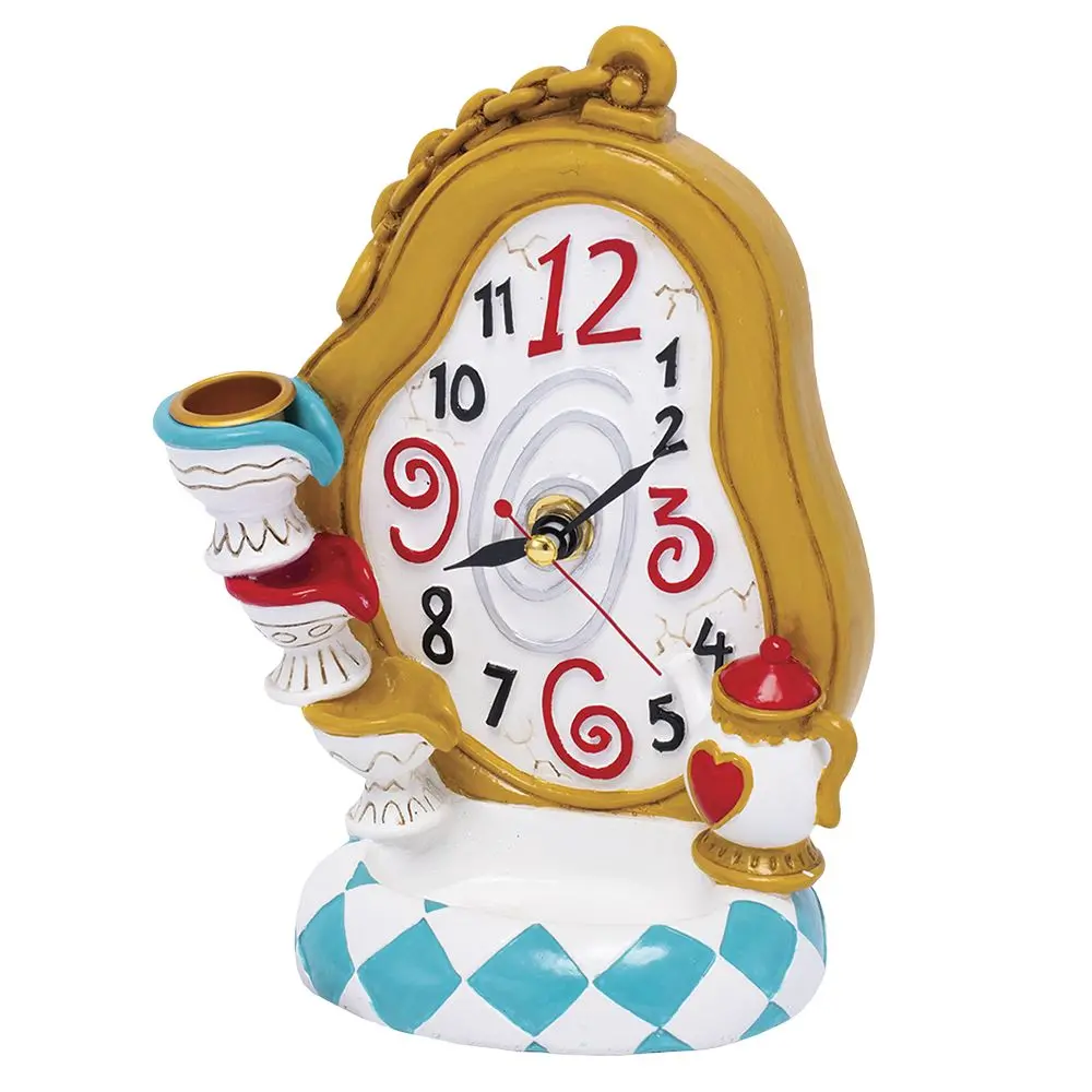 Fujima Melting Clock Backflow Cone Resin Incense Burner - 7" 1