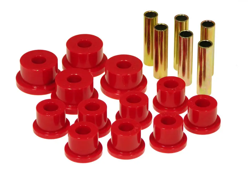 Prothane Suzuki Samurai Spring & Shackle Bushings (Aftermarket Shackles) - Red 1