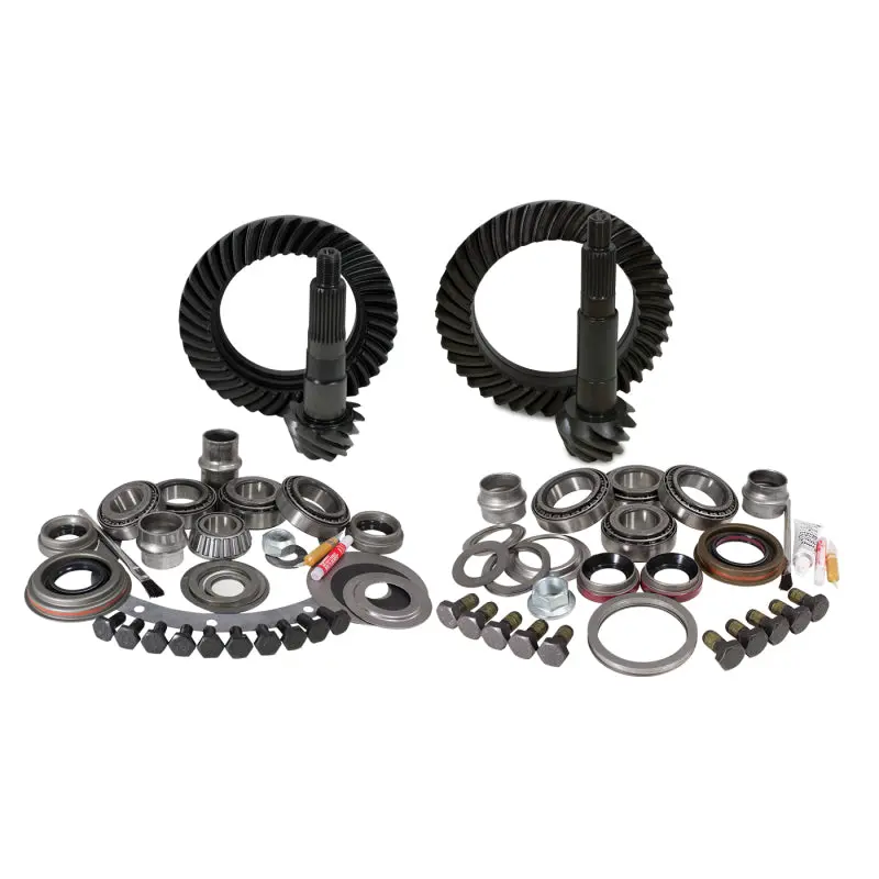 Yukon Gear & Install Kit Package Jeep Xj / Yj W/ Dana 30 Front & Model 35 Rear - 4.56In Ratio 1