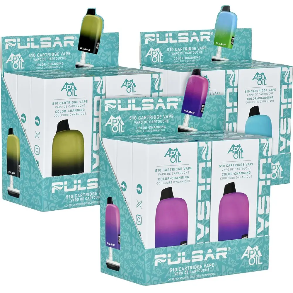 Pulsar Apx Oil 510 Vaporizer | Thermo Series | 1000Mah | 6Pc 1