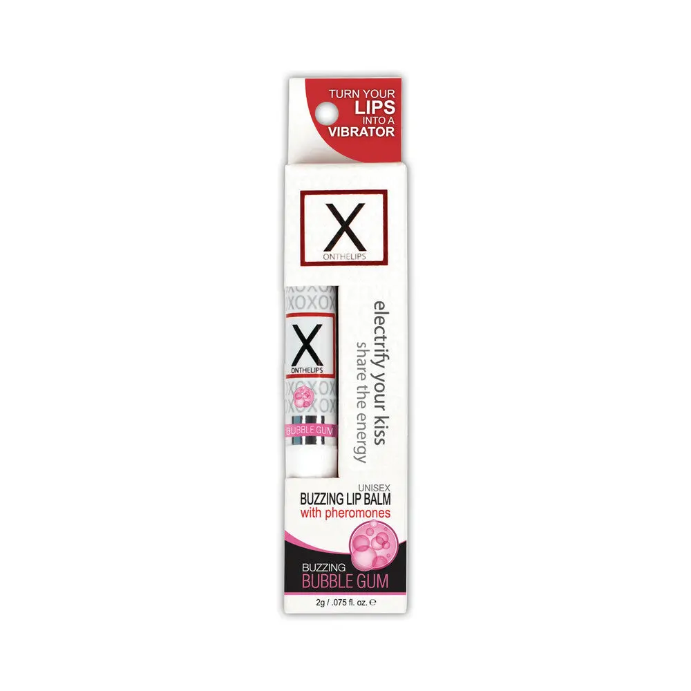 Sensuva X On The Lips Buzzing Lip Balm Bubble Gum 1