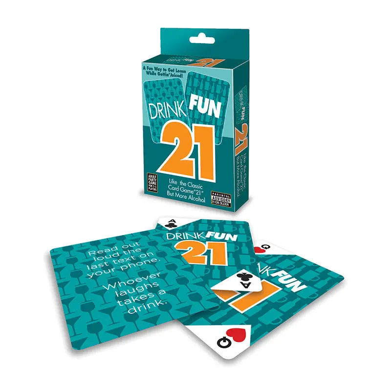 Drink Fun 21 Card Game 1
