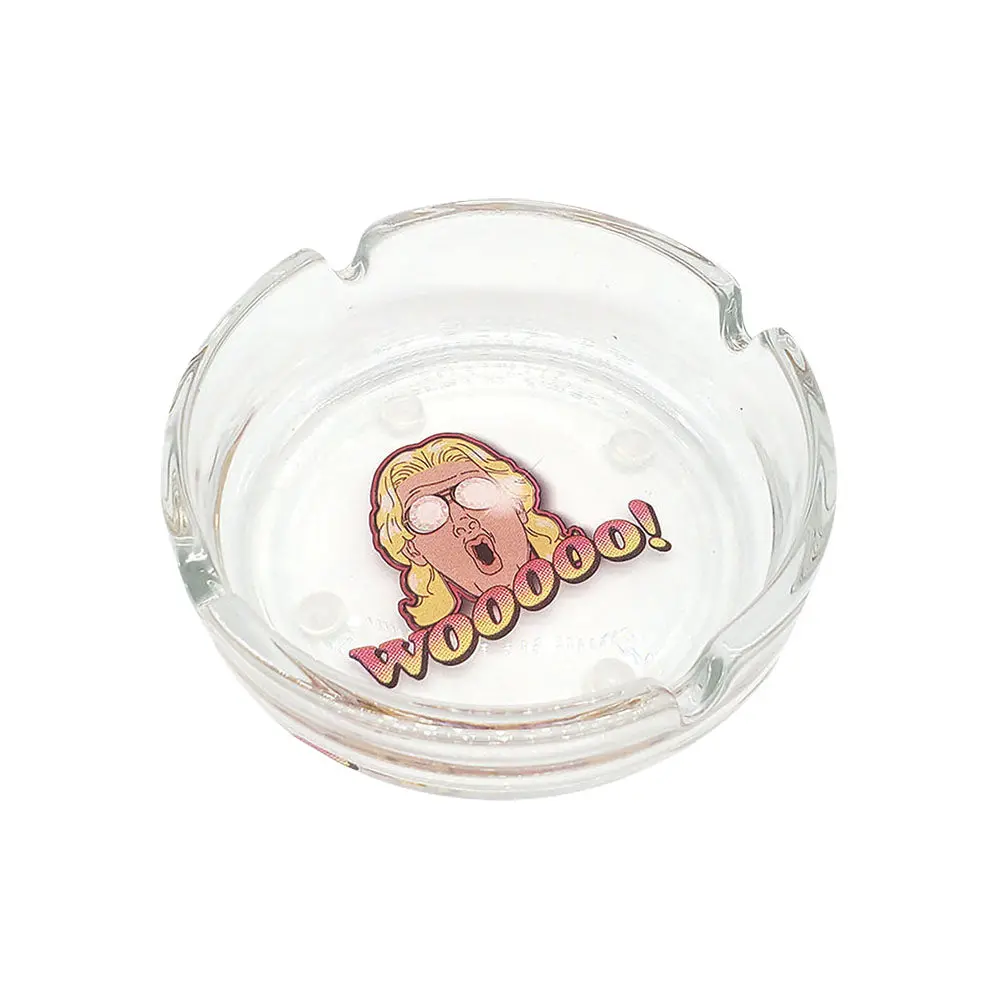Ric Flair Drip Glass Ashtray | Woooo! | 4.25" 1