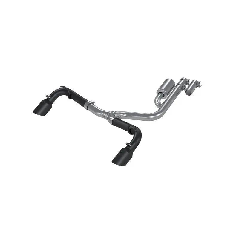 Mbrp 2021+ Ford Bronco Sport (1.5L / 2.0L Ecoboost) 2.5In Res-Back Exhaust - Dual Rear - Black 1