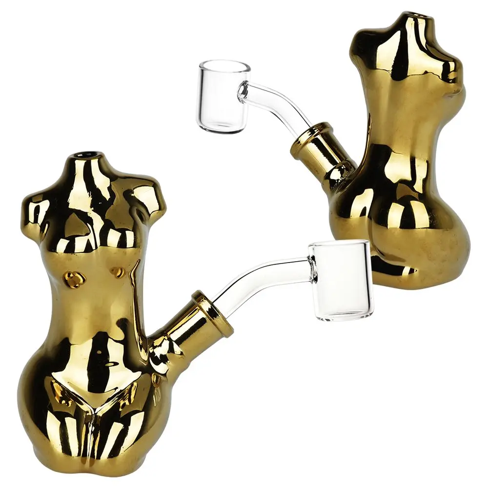 Buxom Body Electroplated Dab Rig - 4.25" / 14Mm F 1