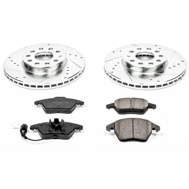 Power Stop 10-12 Audi A3 Front Z23 Evolution Sport Brake Kit 1
