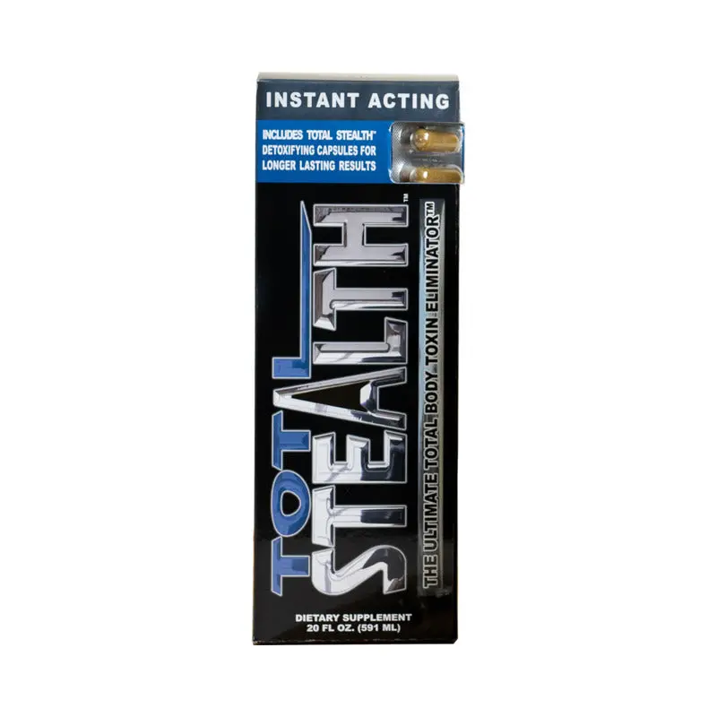 Total Stealth Detox Carbo Kit 20 Oz. With Capsules 1