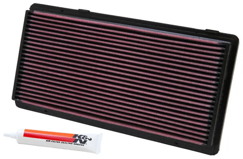 K&N 96-01 Jeep Cherokee 2.5L/4.0L Drop In Air Filter 1