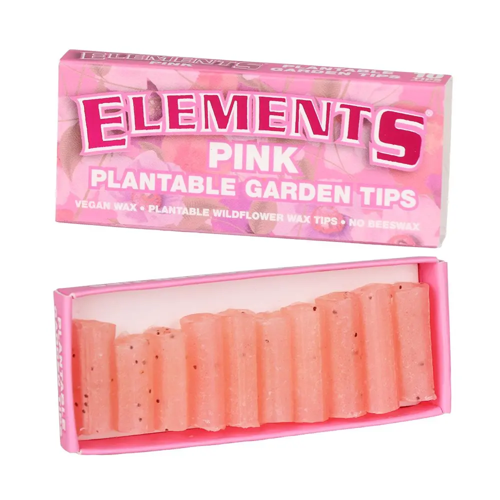 20Ct Display - Elements Pink Plantable Garden Tips - 10Pc 1