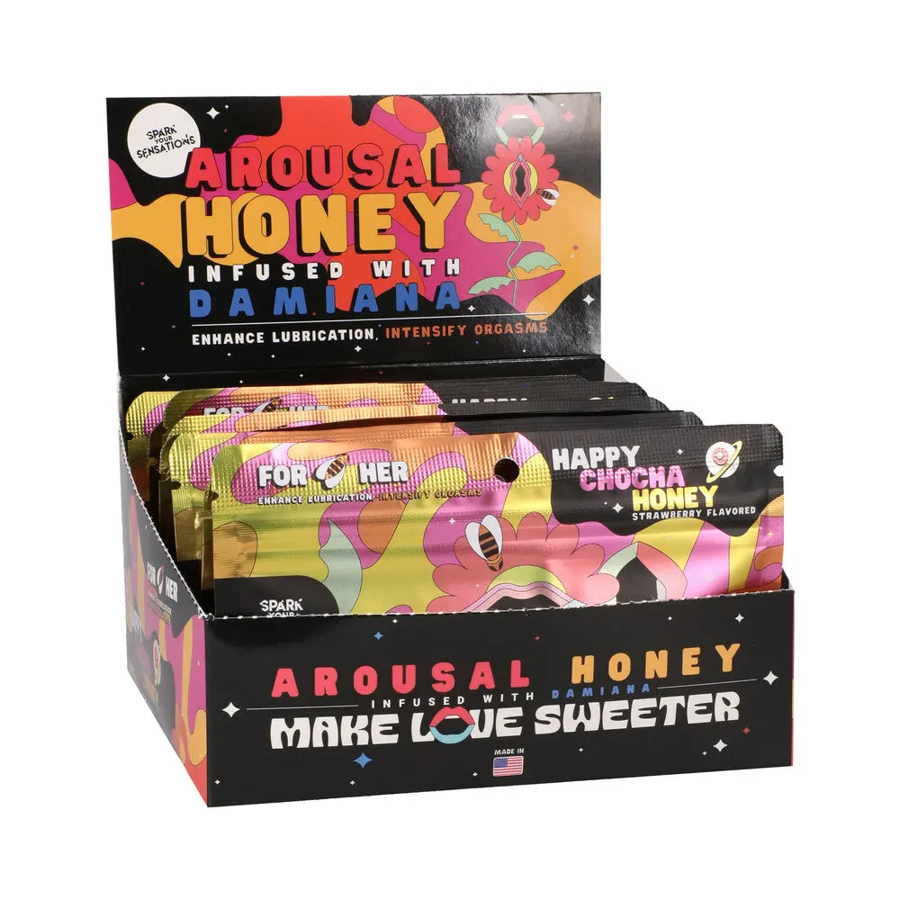 Happy Chocha Honey Arousal Honey 12-Pack Display 1