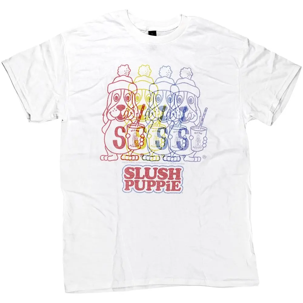 Brisco Brands Slush Puppie Rainbow Puppie T-Shirt 1