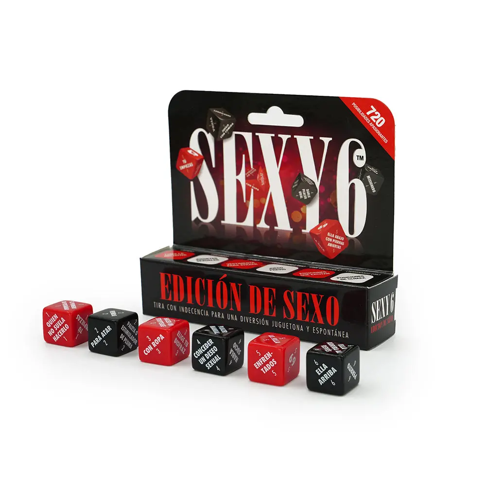 Sexy 6 Dice Game Sex Edition Spanish 1