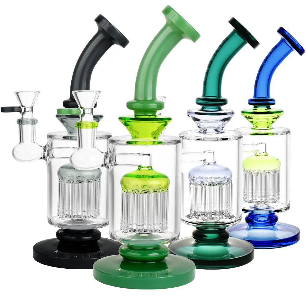 Pulsar Water Pipe - 9.75" / 14Mm Female / Colors Vary 1
