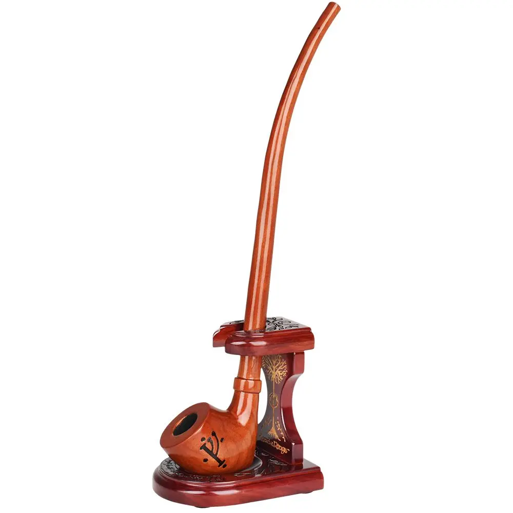 Pulsar Shire Pipes X Lotr Gandalf Pipe & Middle-Earth Pipe Stand Bundle - 12.5" 1