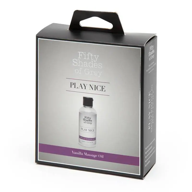 Fifty Shades Of Grey Play Nice Vanilla Massage Oil / 3 Oz. 1