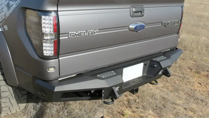 Addictive Desert Designs Honeybadger Rear Bumper With Tow Hooks For 2010–2014 Ford F-150 Raptor 1