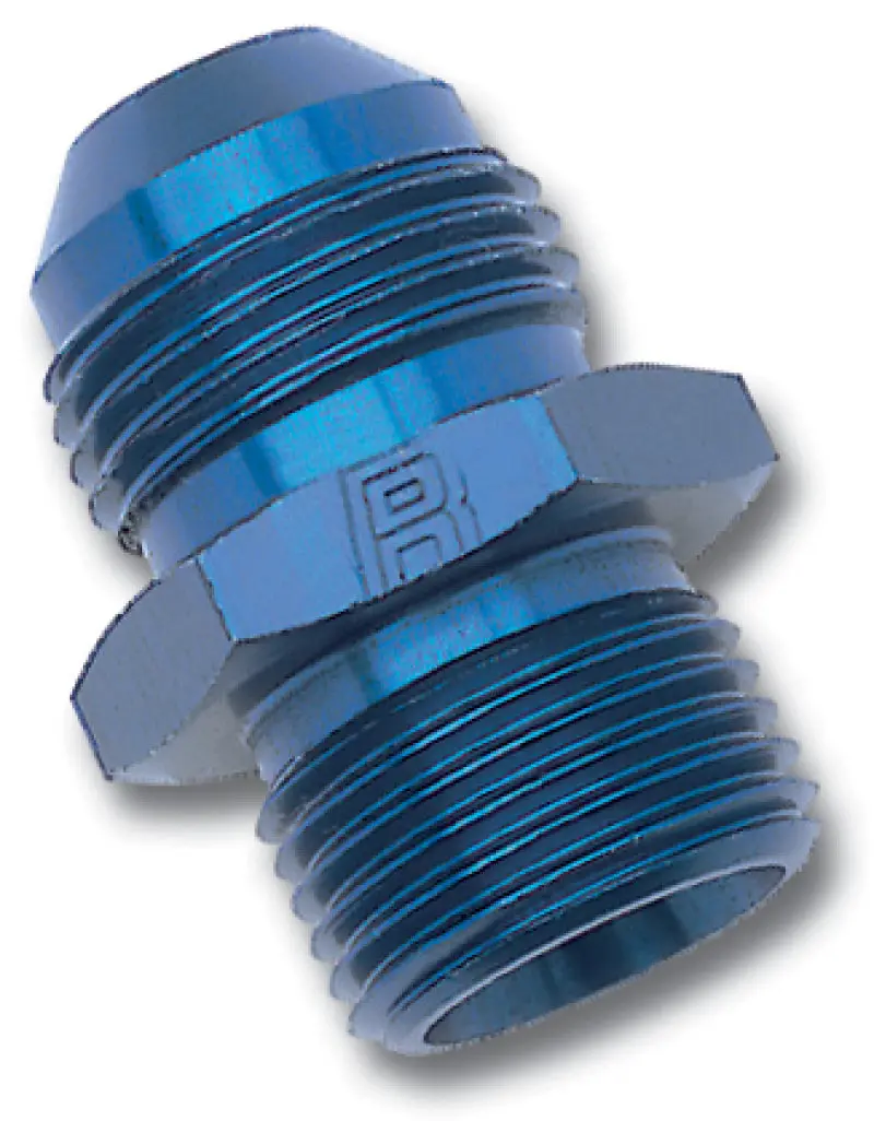 Russell Performance –6 An Flare To 16Mm × 1.5 Metric Thread Adapter – Blue Anodized 1