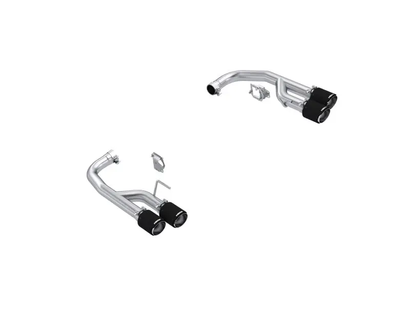 Mbrp Axle-Back Exhaust System For 2024–2025 Ford Mustang Gt 5.0L – T304 Stainless Steel, Dual Rear Exit, Quad Carbon Tips 1