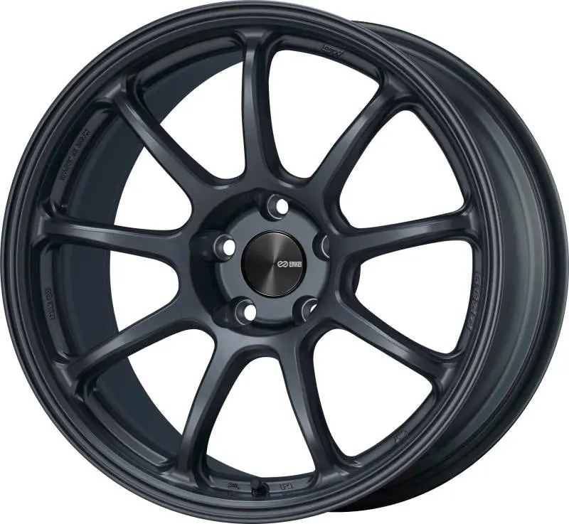Enkei Pf09 18X8 Inch Matte Gunmetal Alloy Wheel – 5X112 Bolt Pattern, 25Mm Offset, 75Mm Hub Bore 1